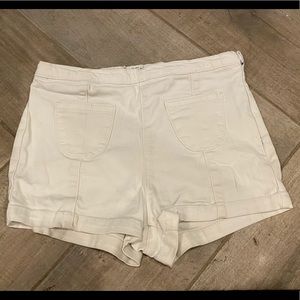 Abercrombie Girls White Shorts